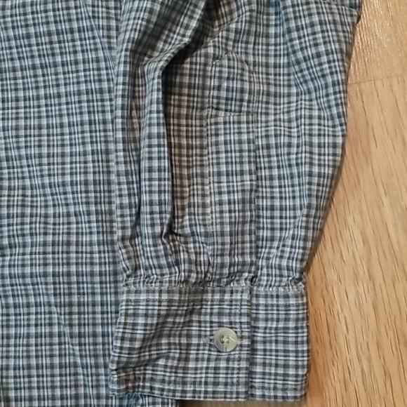 Levi Strauss mens long sleeve button up plaid shirt large - Picture 5 of 9